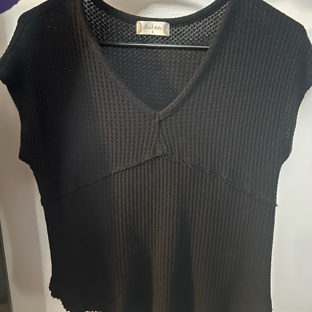 Black Label Women's Black Top